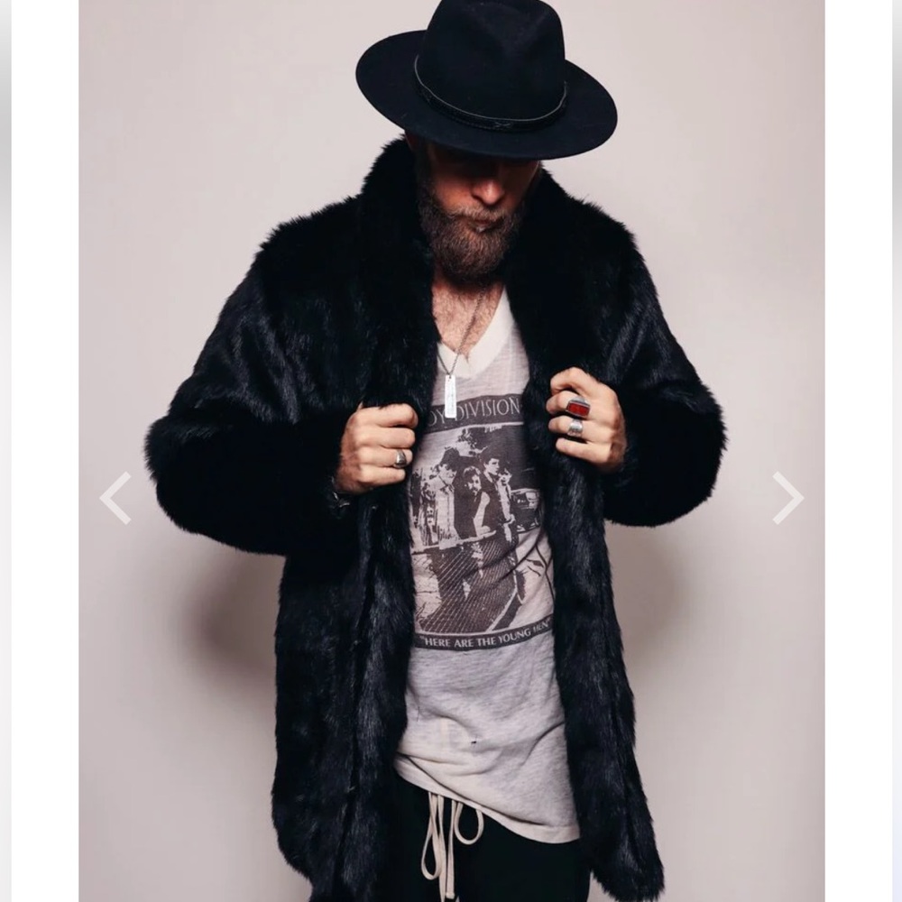 Spirithoods faux fur coat